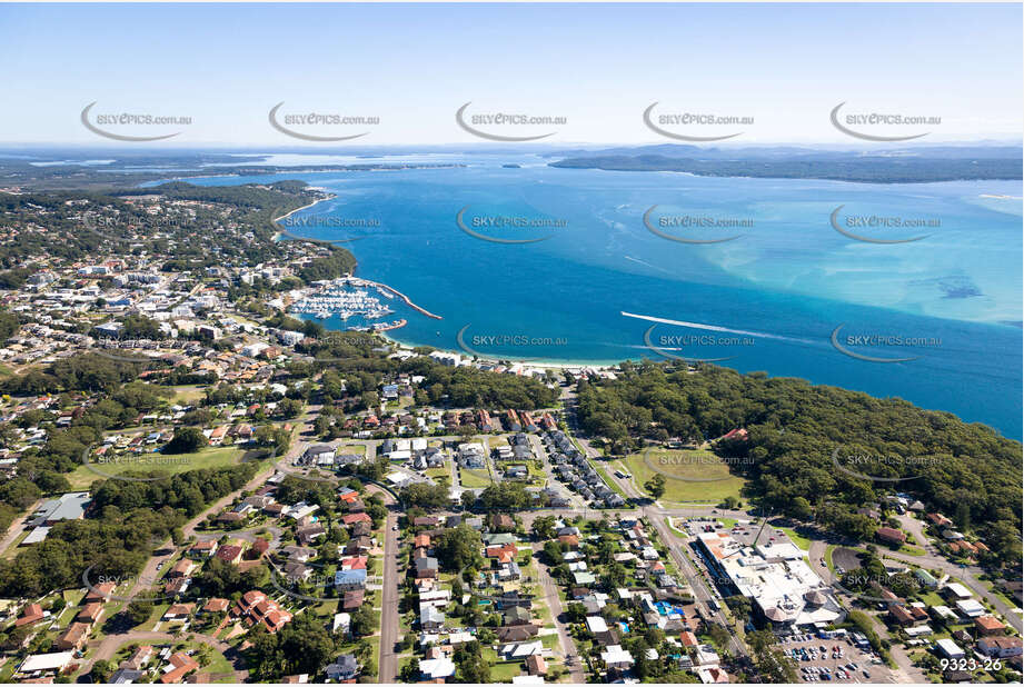 Aerial Photo Nelson Bay NSW Aerial Photography