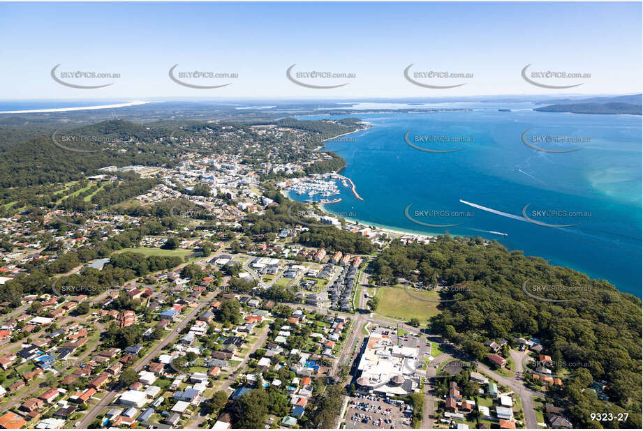 Aerial Photo Nelson Bay NSW Aerial Photography