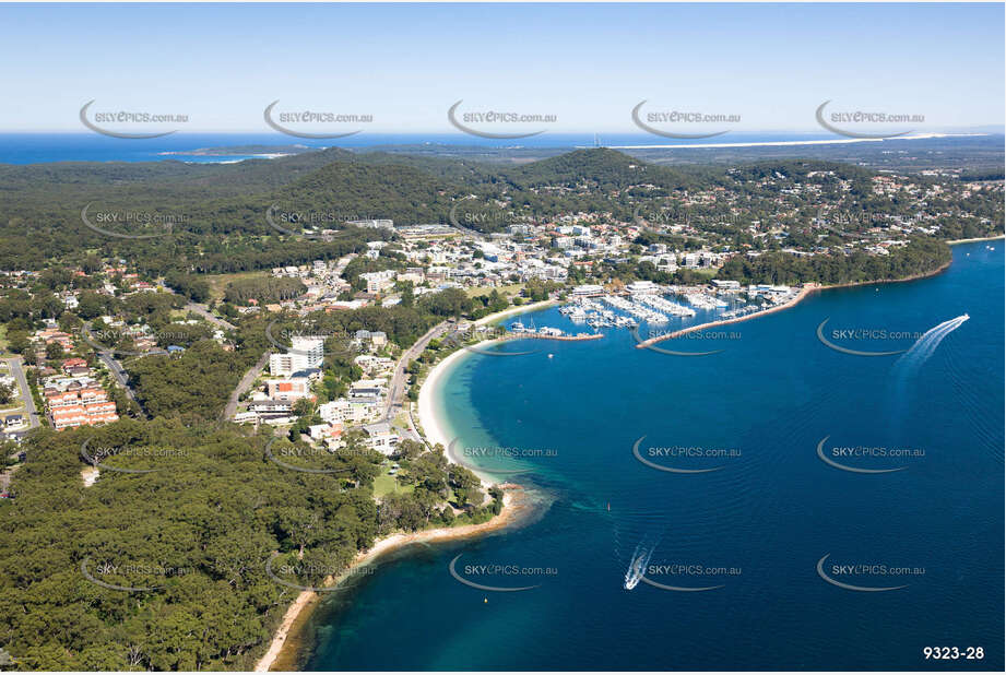 Aerial Photo Nelson Bay NSW Aerial Photography