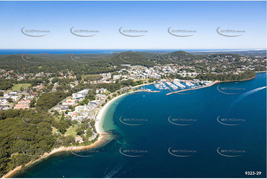 Aerial Photo Nelson Bay NSW Aerial Photography