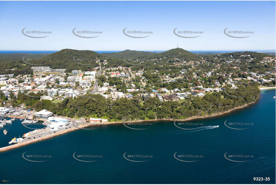 Aerial Photo Nelson Bay NSW Aerial Photography