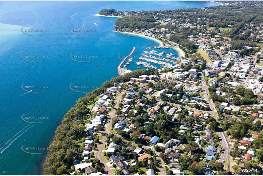 Aerial Photo Nelson Bay NSW Aerial Photography