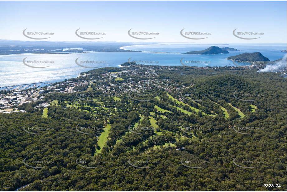 Aerial Photo Nelson Bay NSW Aerial Photography