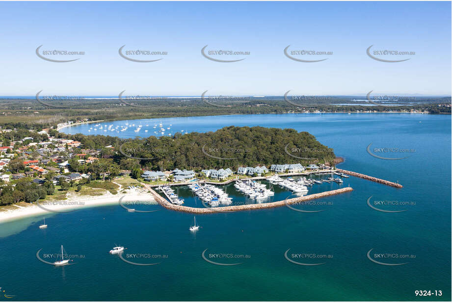 Aerial Photo Corlette NSW Aerial Photography