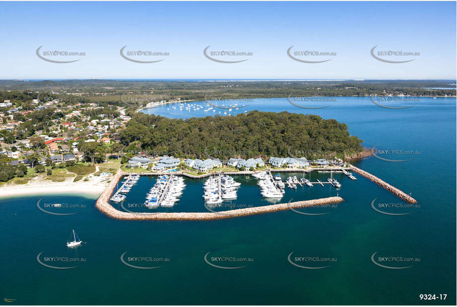 Aerial Photo Corlette NSW Aerial Photography