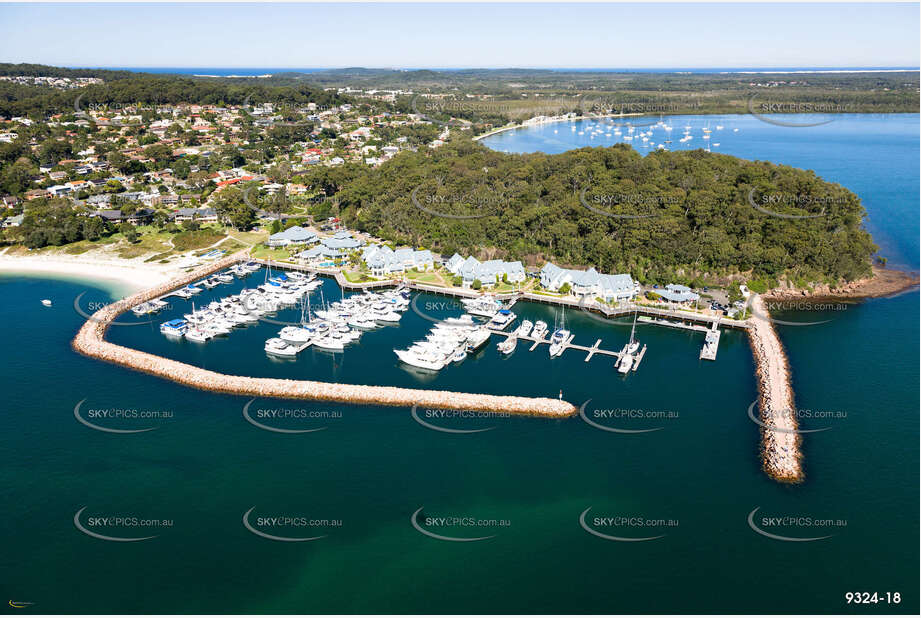 Aerial Photo Corlette NSW Aerial Photography