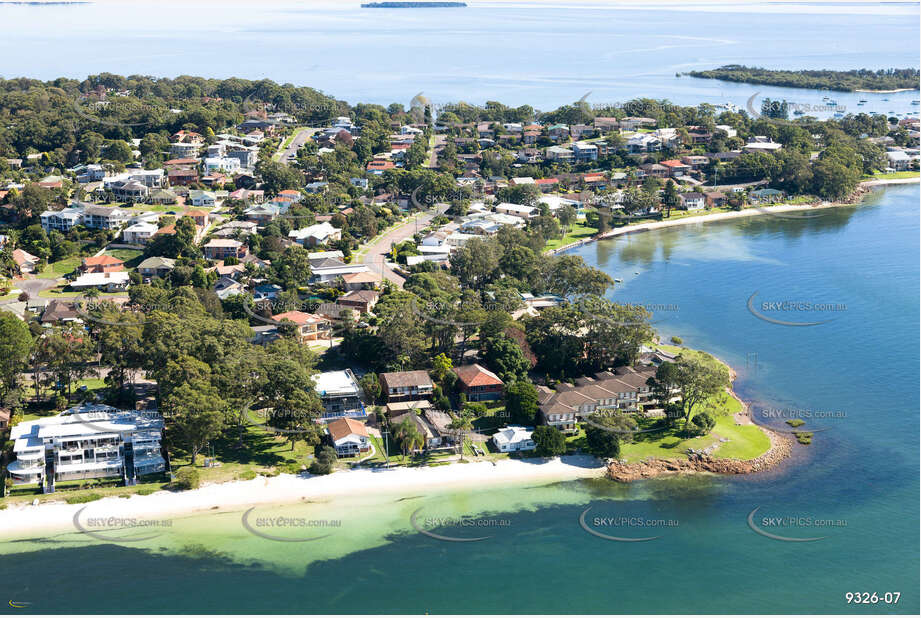 Aerial Photo Soldiers Point NSW Aerial Photography