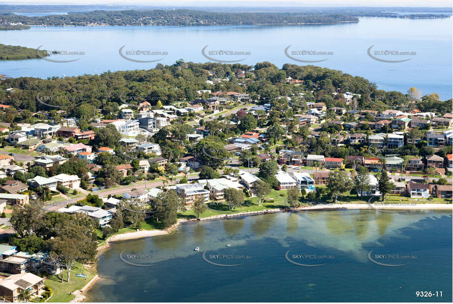 Aerial Photo Soldiers Point NSW Aerial Photography