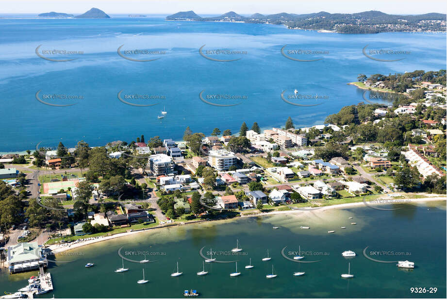 Aerial Photo Soldiers Point NSW Aerial Photography