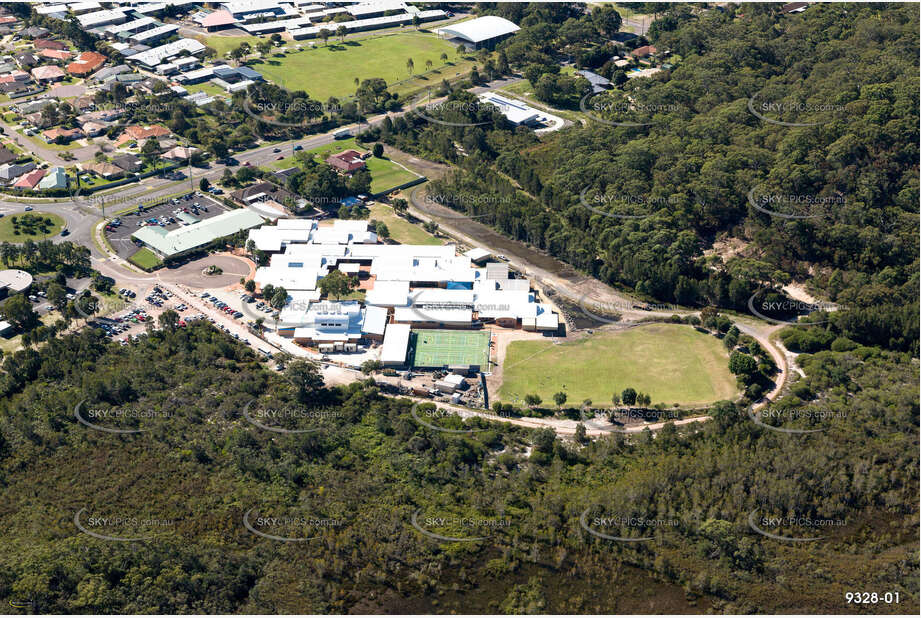 St Philip's Christian College, Port Stephens NSW Aerial Photography