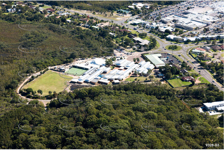 St Philip's Christian College, Port Stephens NSW Aerial Photography