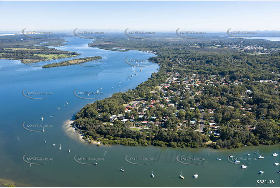 Aerial Photo Lemon Tree Passage NSW Aerial Photography