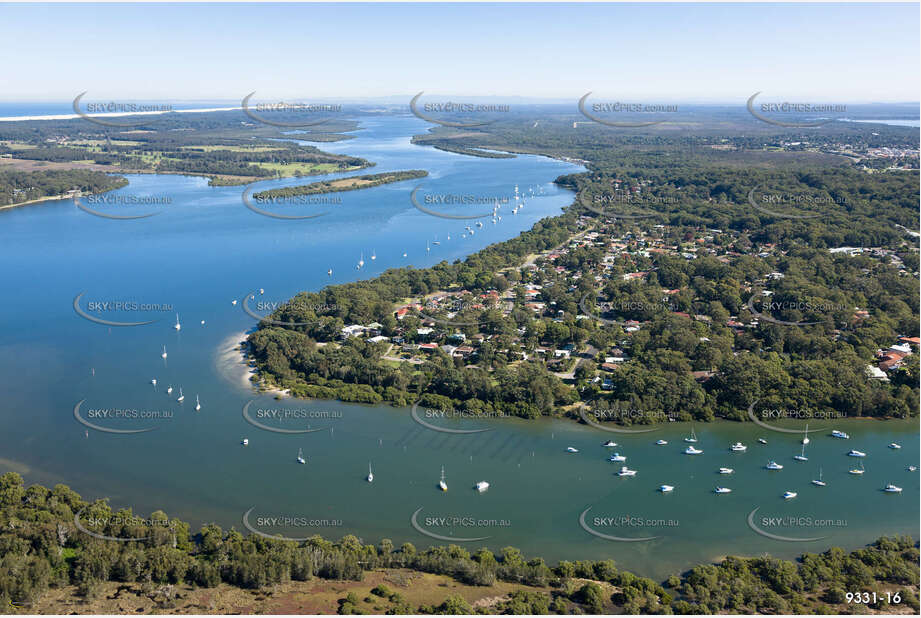 Aerial Photo Lemon Tree Passage NSW Aerial Photography