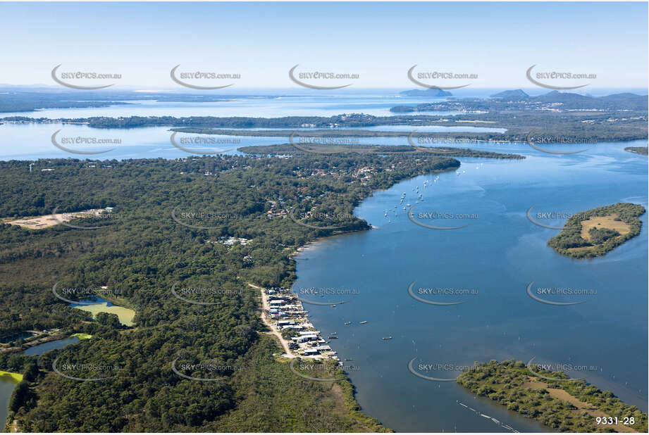 Aerial Photo Lemon Tree Passage NSW Aerial Photography