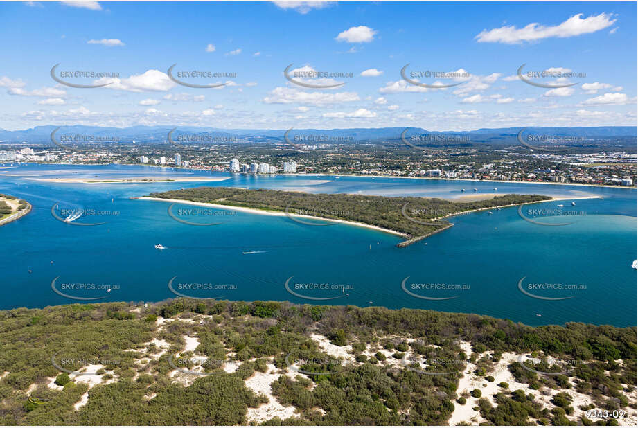 Aerial Photo The Broadwater QLD Aerial Photography