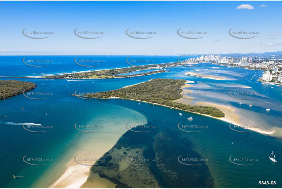 Aerial Photo The Broadwater QLD Aerial Photography