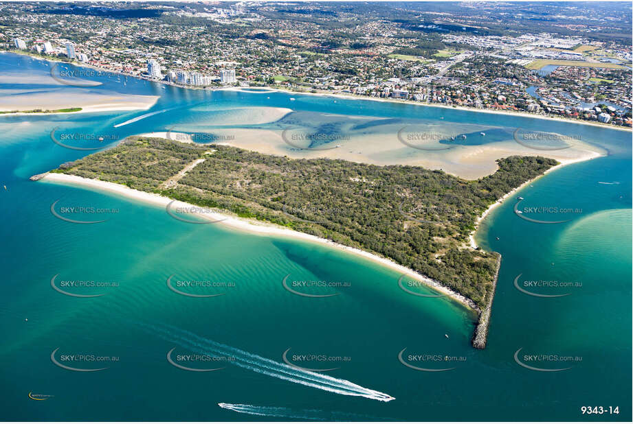 Aerial Photo The Broadwater QLD Aerial Photography