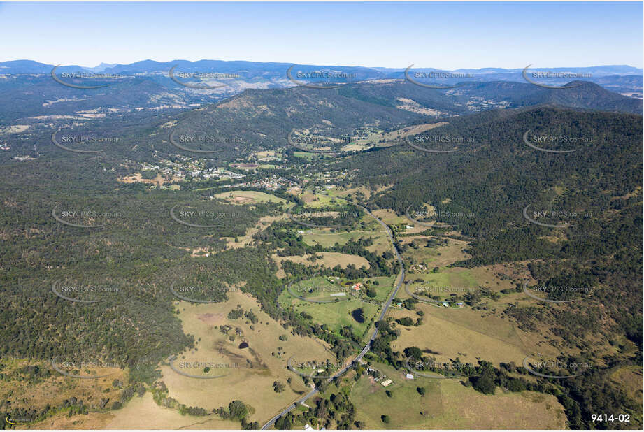 Aerial Photo Canungra QLD Aerial Photography