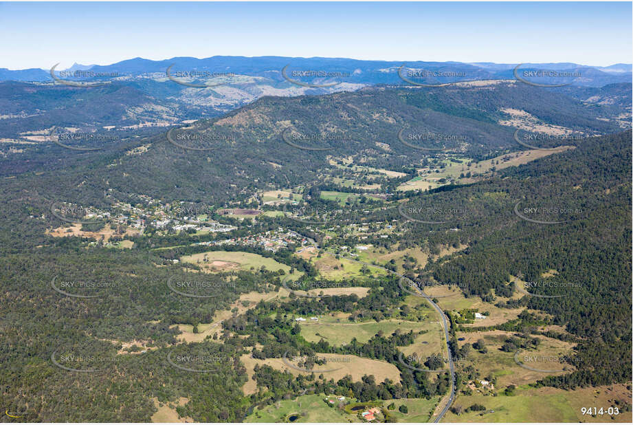 Aerial Photo Canungra QLD Aerial Photography