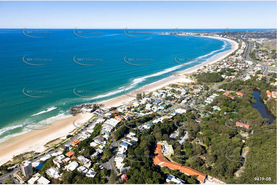 Aerial Photo Currumbin QLD Aerial Photography