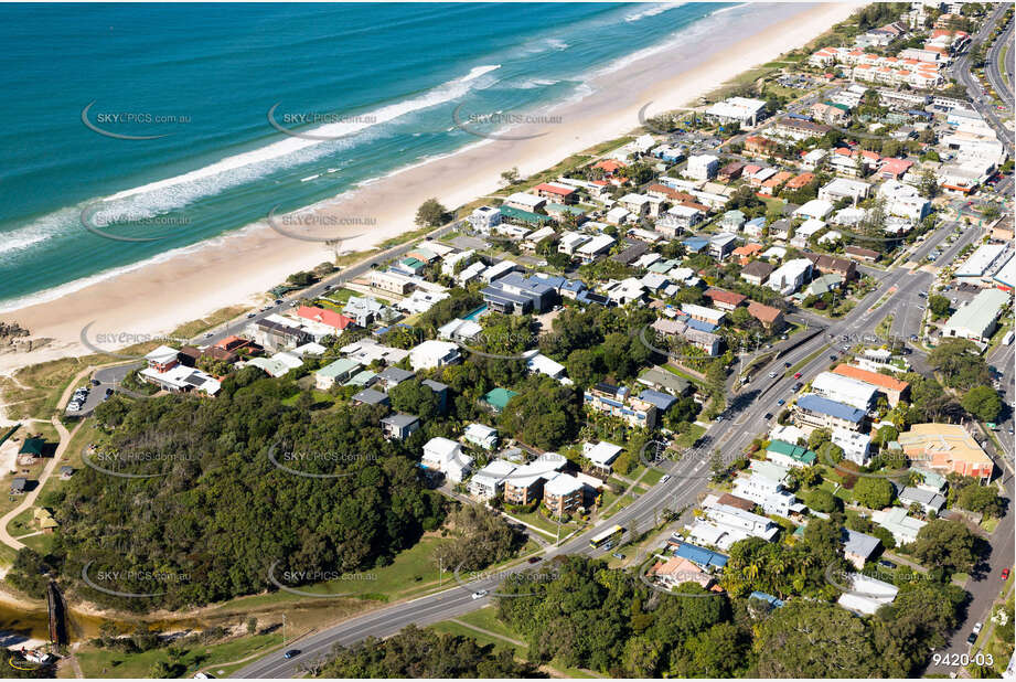 Aerial Photo Tugun QLD Aerial Photography