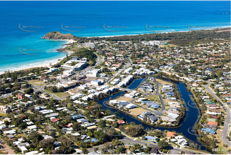 Aerial Photo Cabarita Beach / Bogangar NSW Aerial Photography