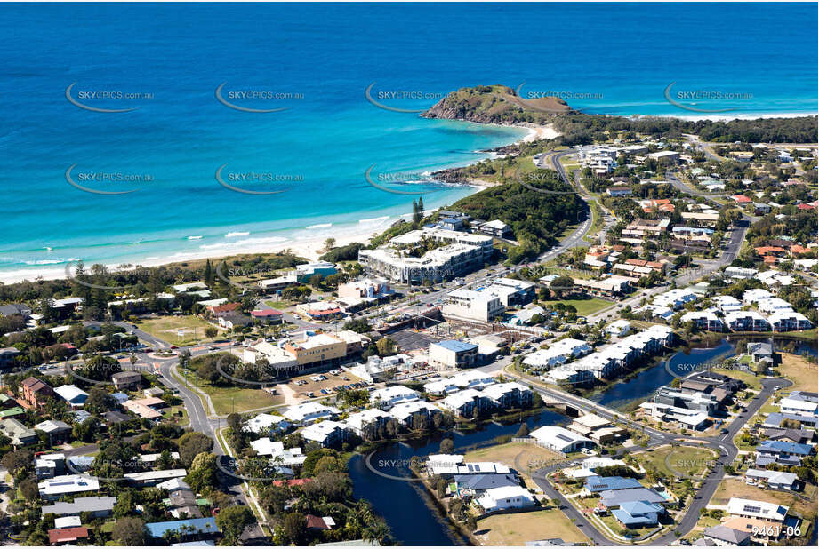 Aerial Photo Cabarita Beach / Bogangar NSW Aerial Photography