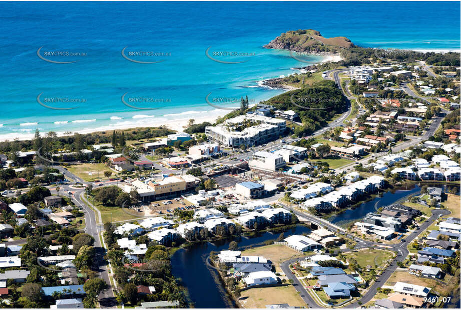 Aerial Photo Cabarita Beach / Bogangar NSW Aerial Photography