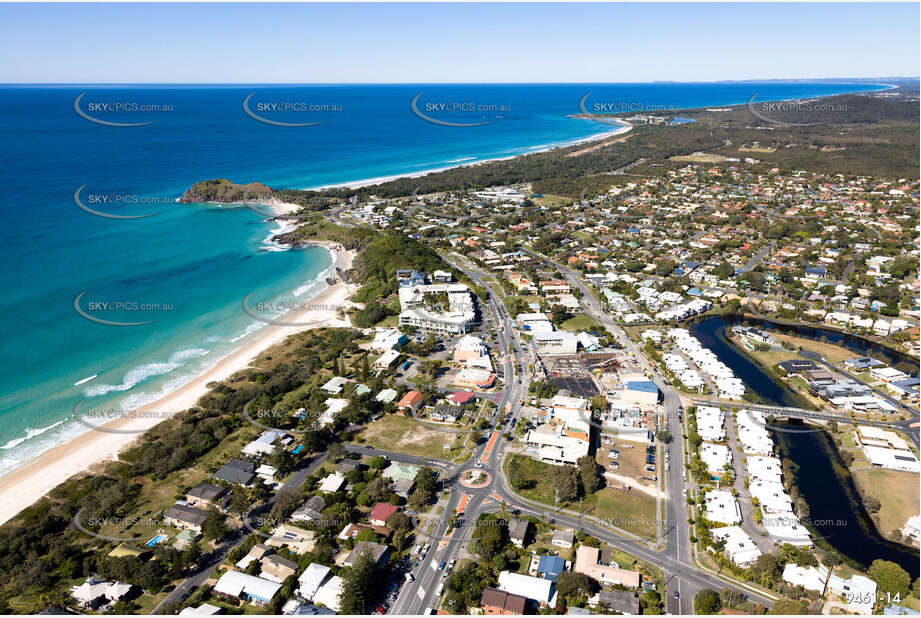 Aerial Photo Cabarita Beach / Bogangar NSW Aerial Photography