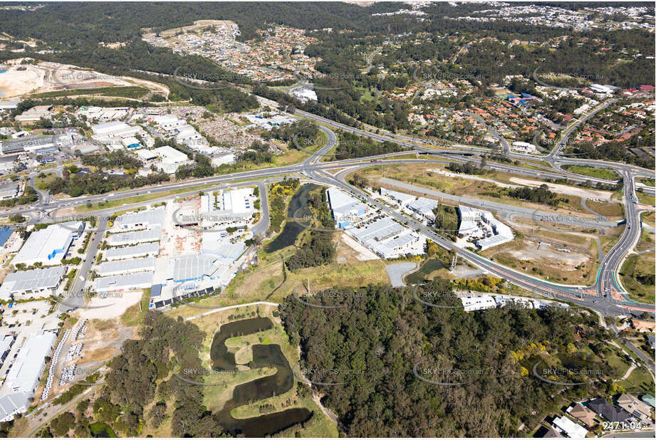 Aerial Photo Varsity Lakes QLD Aerial Photography