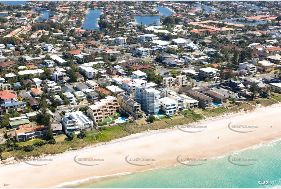 Aerial Photo Mermaid Beach QLD Aerial Photography