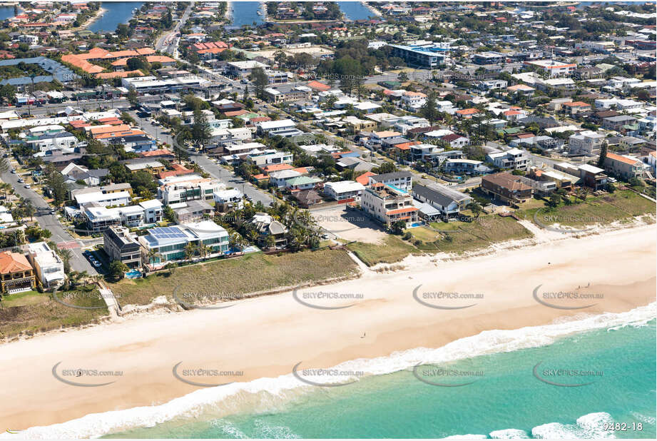 Aerial Photo Mermaid Beach QLD Aerial Photography