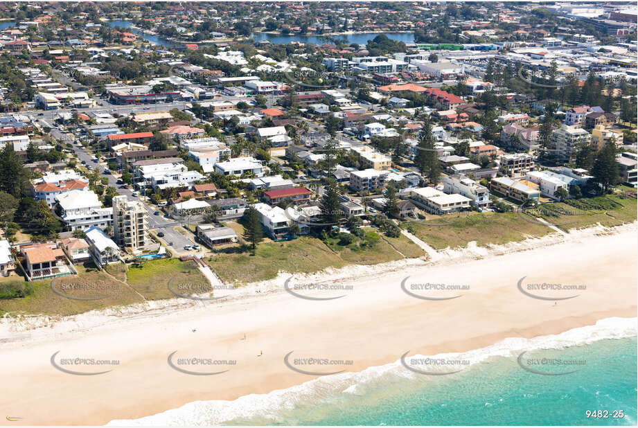 Aerial Photo Mermaid Beach QLD Aerial Photography