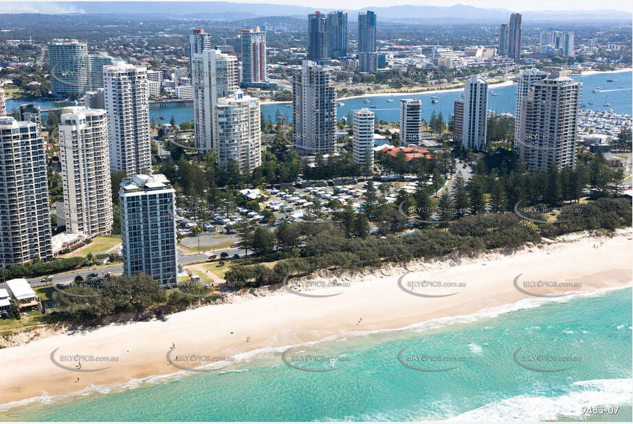 Aerial Photo Main Beach QLD Aerial Photography