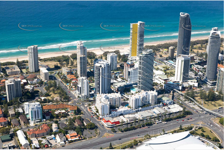 Aerial Photo Broadbeach QLD Aerial Photography
