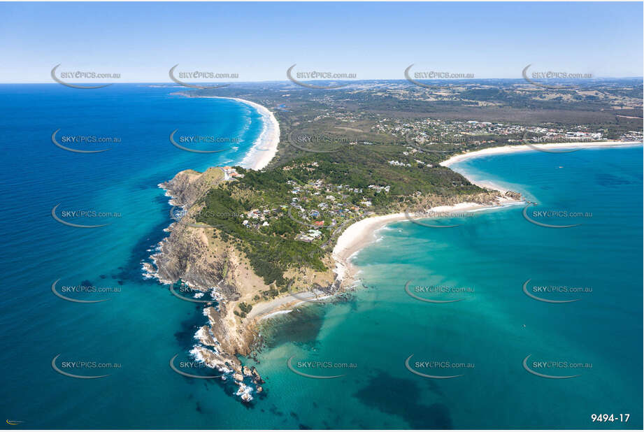 Wategos Beach & Cape Byron NSW Aerial Photography