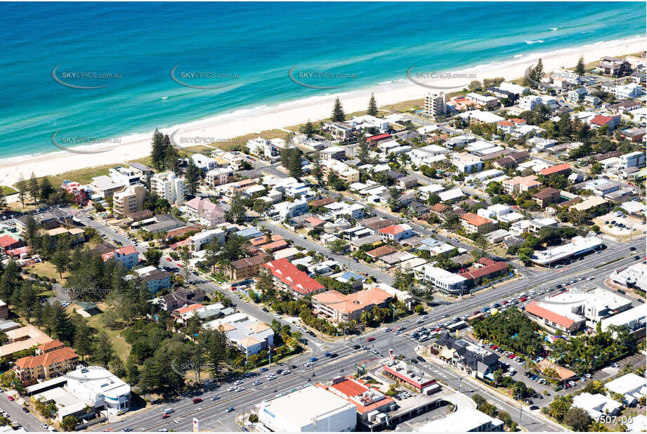 Aerial Photo Mermaid Beach QLD Aerial Photography