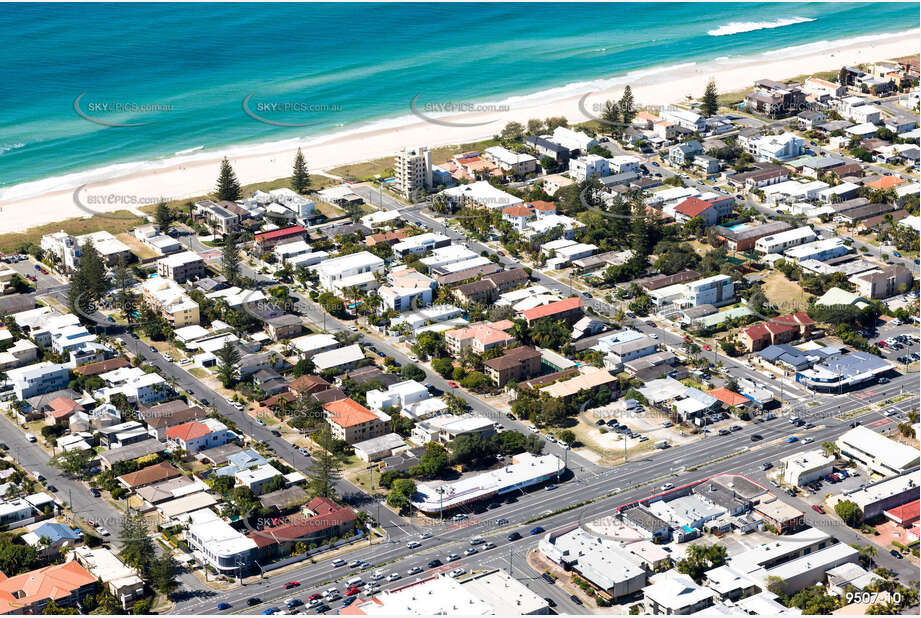 Aerial Photo Mermaid Beach QLD Aerial Photography