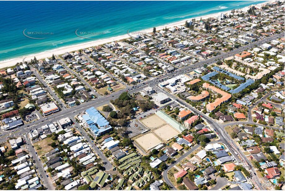 Aerial Photo Mermaid Beach QLD Aerial Photography