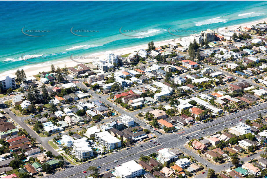 Aerial Photo Mermaid Beach QLD Aerial Photography