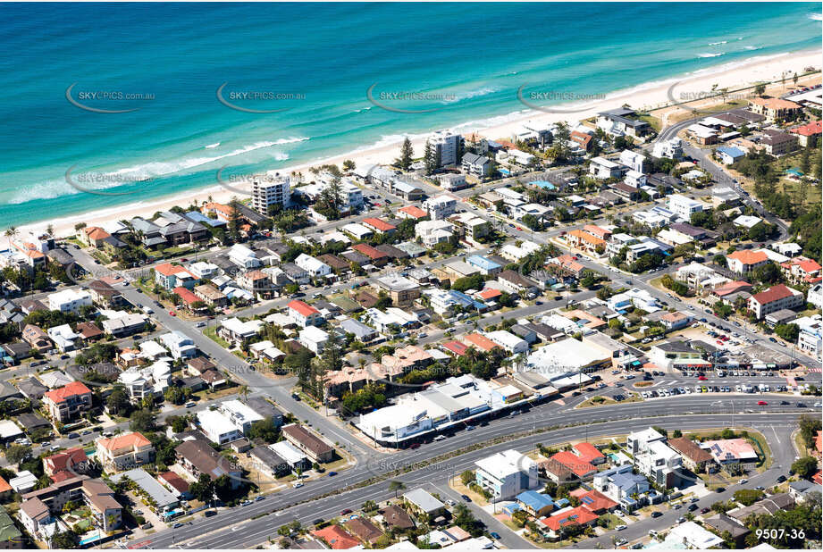 Aerial Photo Mermaid Beach QLD Aerial Photography