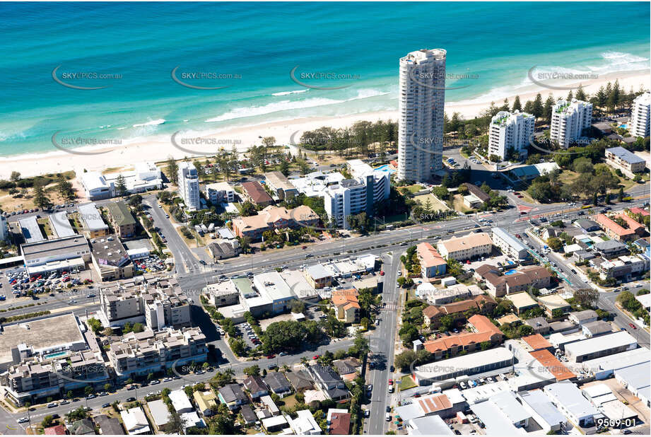 Aerial Photo Burleigh Heads QLD Aerial Photography