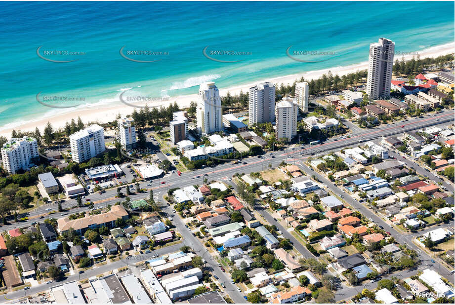 Aerial Photo Burleigh Heads QLD Aerial Photography