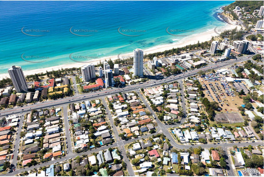 Aerial Photo Burleigh Heads QLD Aerial Photography