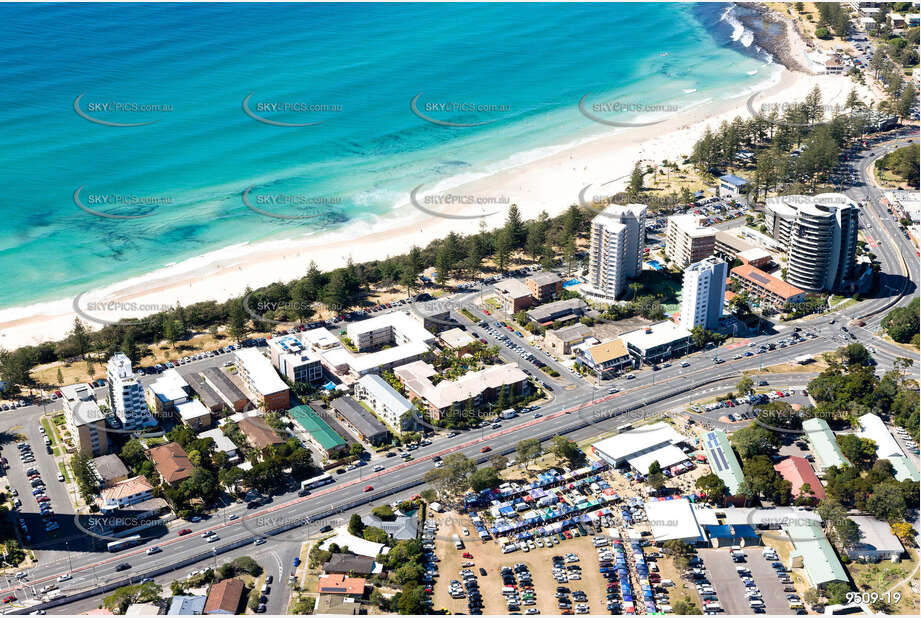 Aerial Photo Burleigh Heads QLD Aerial Photography