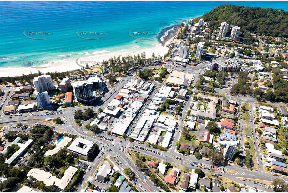 Aerial Photo Burleigh Heads QLD Aerial Photography