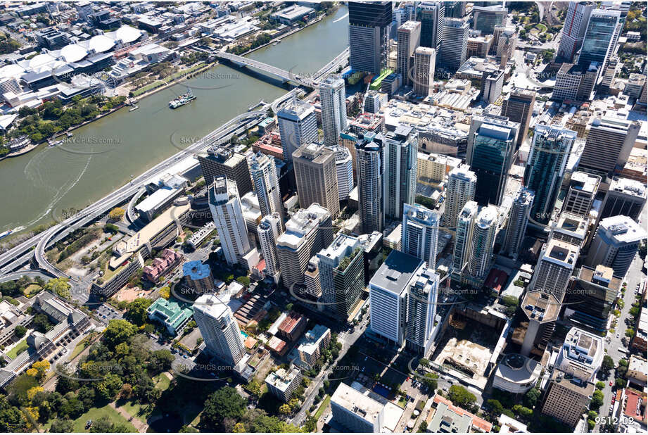 Aerial Photo Brisbane CBD QLD Aerial Photography
