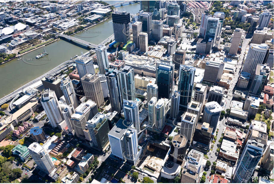 Aerial Photo Brisbane CBD QLD Aerial Photography