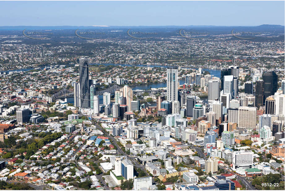 Aerial Photo Brisbane CBD QLD Aerial Photography