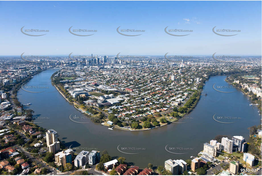 Aerial Photo West End QLD Aerial Photography